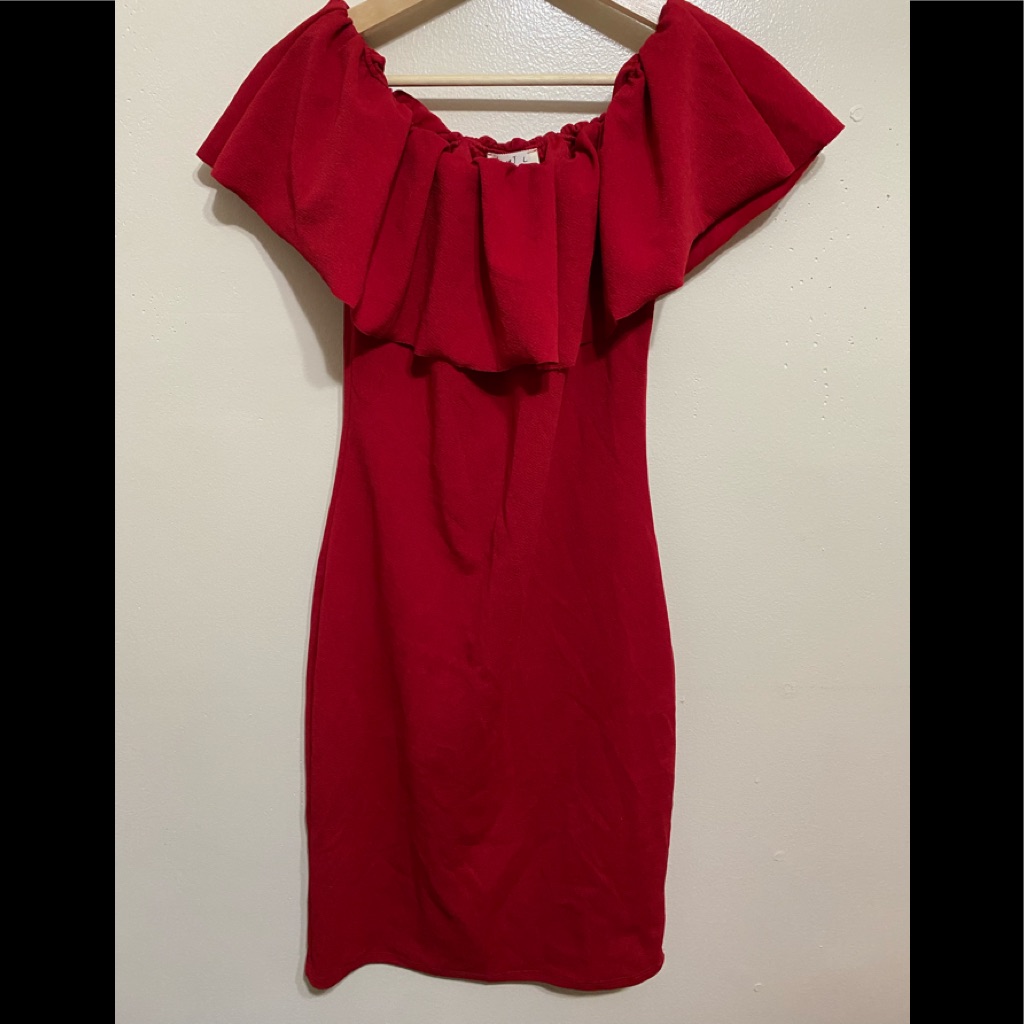 Red Dress Junior Adult Size L